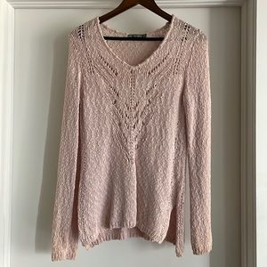 Light pink sweater 100% cotton